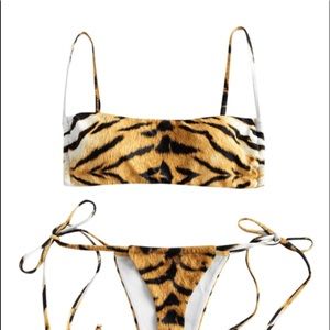 ZAFUL Tiger Bikini Top Small